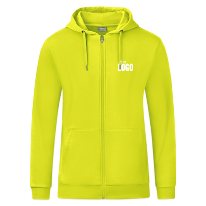 JAKO Männer Kapuzenjacke Organic - Limettengrün