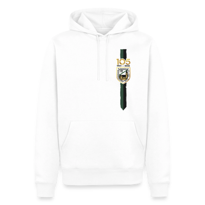 Jubiläums-Hoodie Schützen Brenig, weiß NEU - Weiß