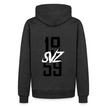 Männer Premium Hoodie - Anthrazit meliert