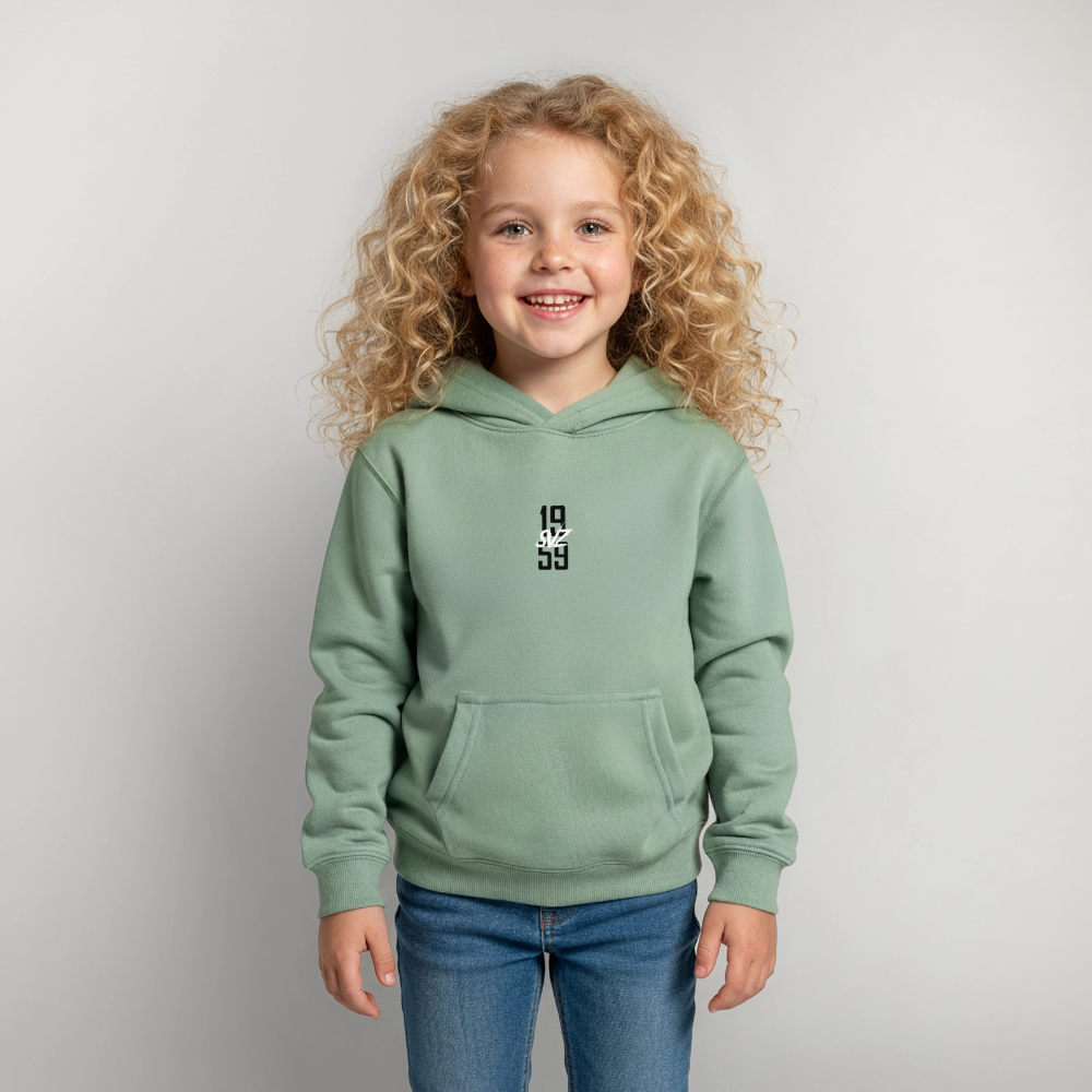 Kinder Hoodie - Graugrün