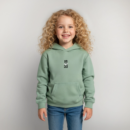 Kinder Hoodie - Graugrün