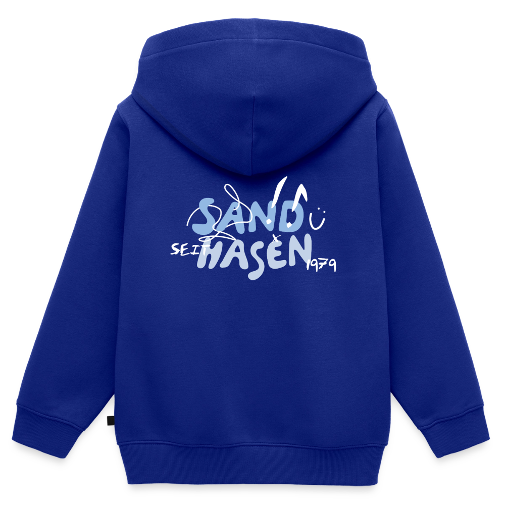 Kinder Premium Kapuzenjacke - Royalblau
