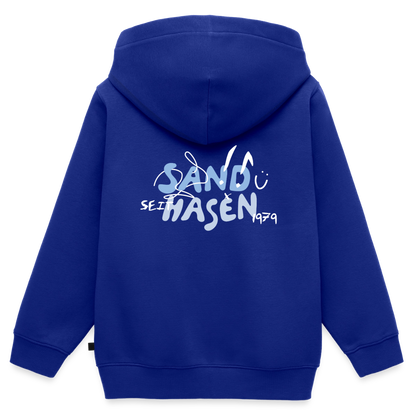 Kinder Premium Kapuzenjacke - Royalblau