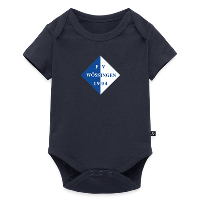 Baby Bio-Kurzarm-Body - Navy