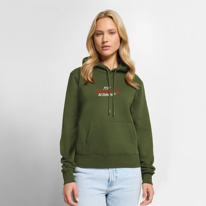 Frauen Premium Hoodie - Khaki