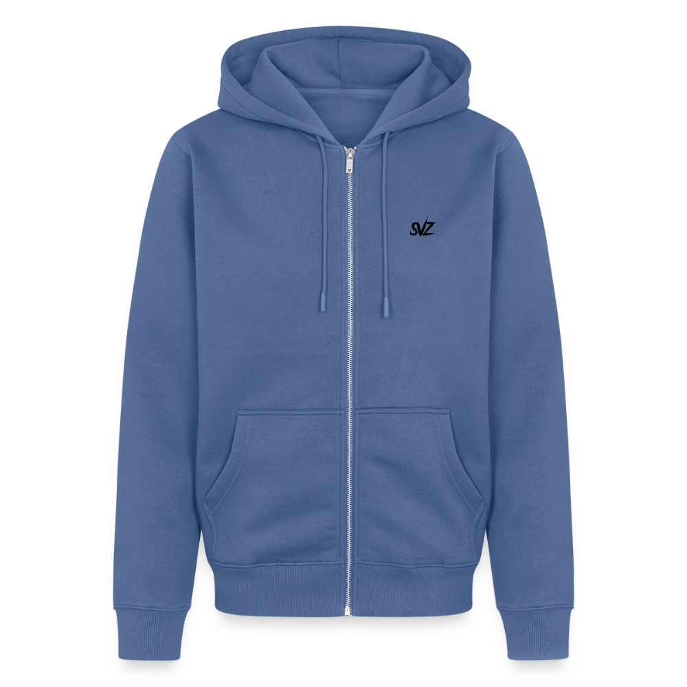 Männer Premium Kapuzenjacke - Taubenblau