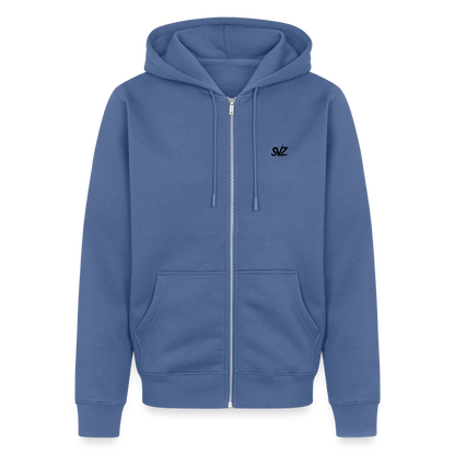 Männer Premium Kapuzenjacke - Taubenblau