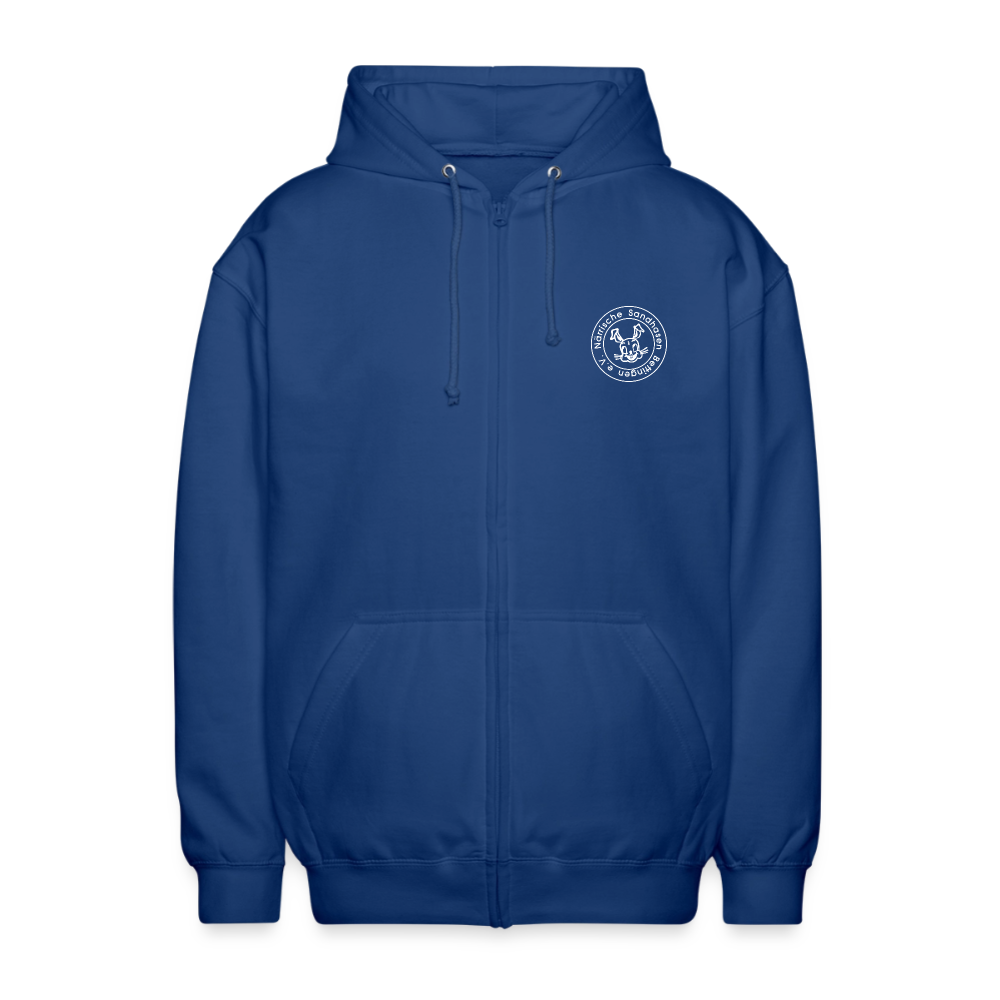 Unisex Kapuzenjacke - Royalblau