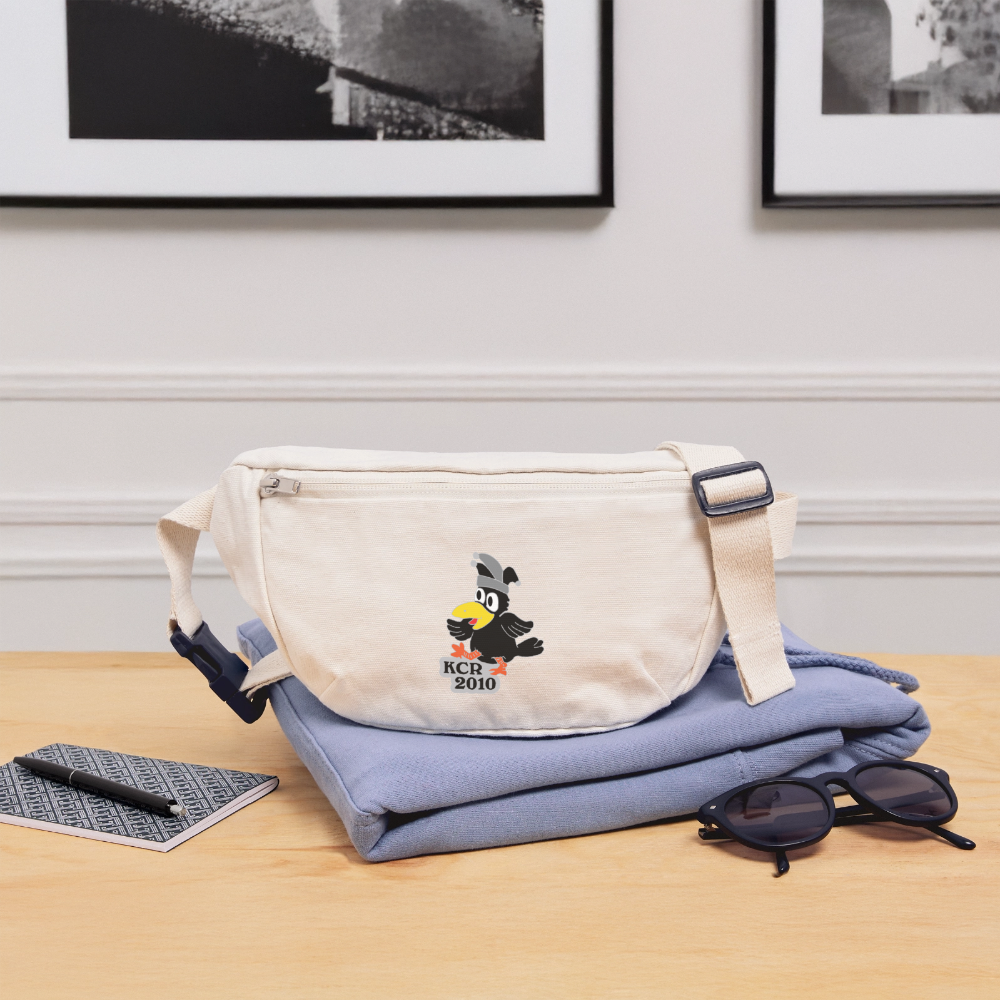 Stanley/Stella recycelte Gürteltasche - Naturweiß