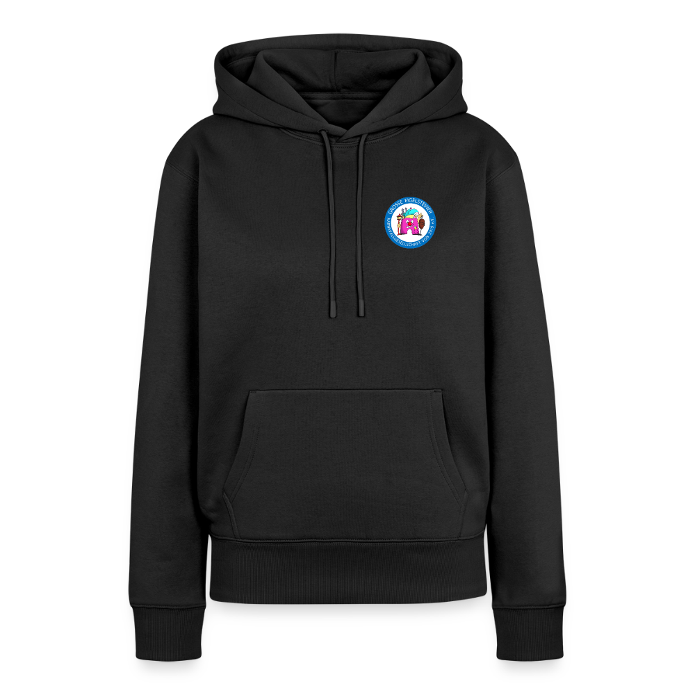 Frauen Premium Hoodie - Schwarz
