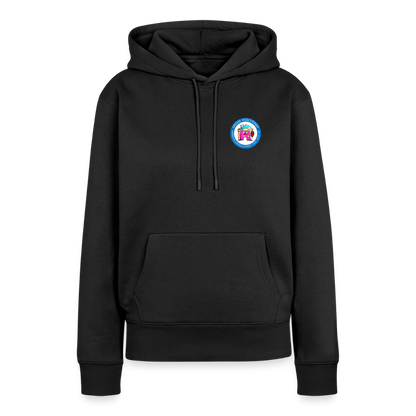 Frauen Premium Hoodie - Schwarz