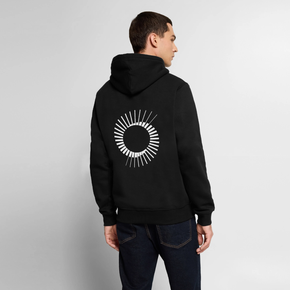 Männer Premium Hoodie - Schwarz