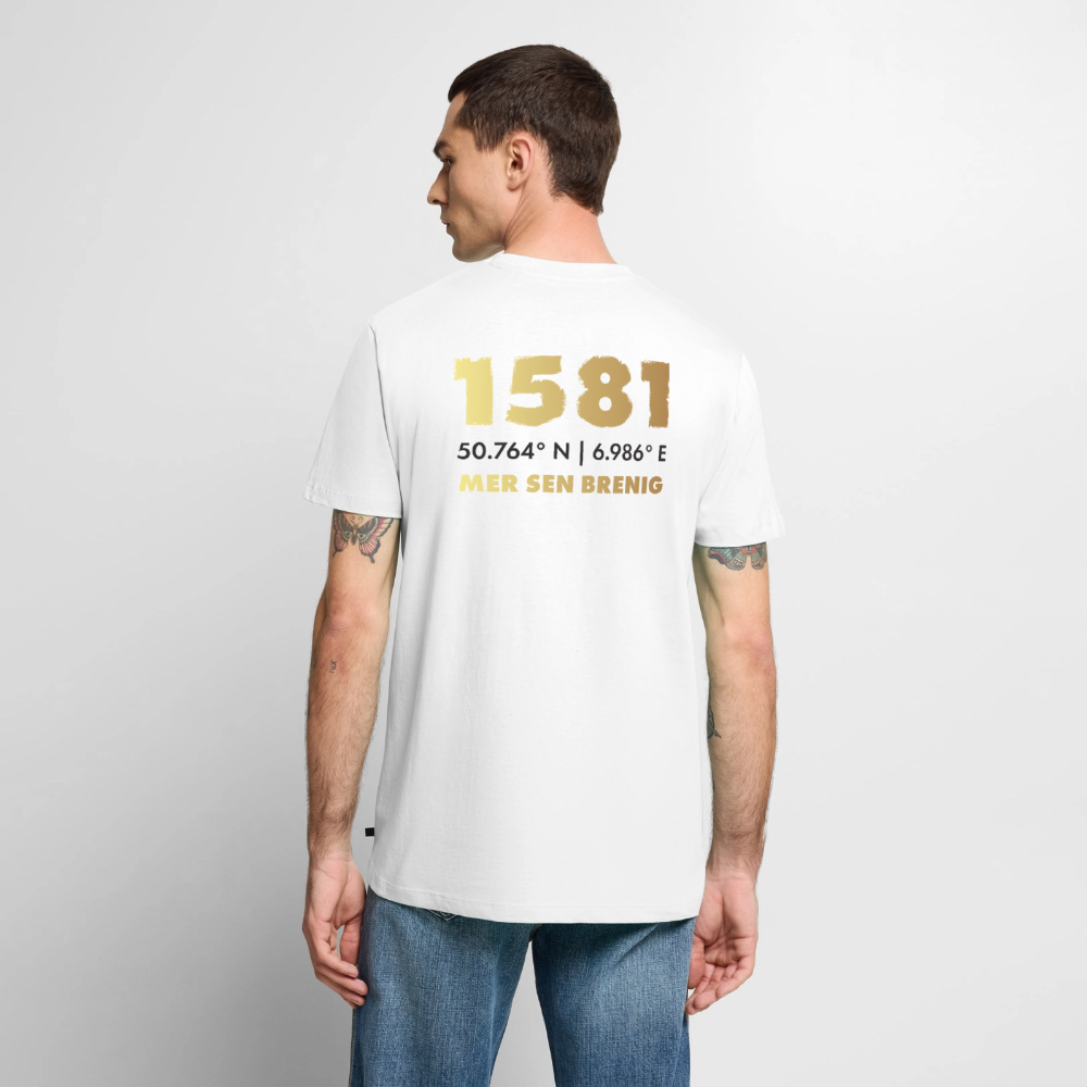 Jubiläums-Shirt Schützen Brenig, weiß NEU - Weiß