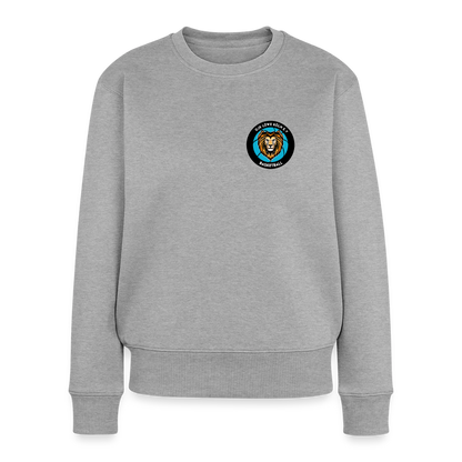 Frauen Premium Pullover - Grau meliert