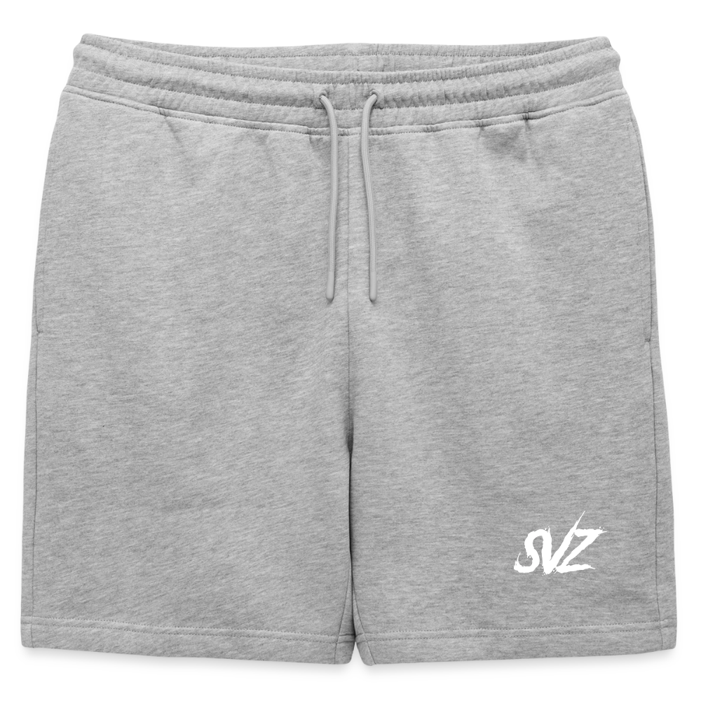 Männer Premium Organic Sweatshorts - Grau meliert