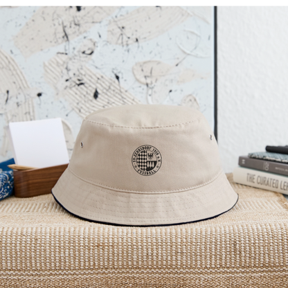 Bucket Hat - Khaki/Schwarz