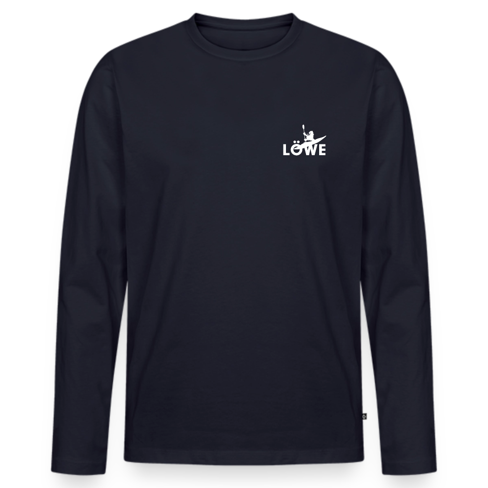 Langarmshirt Kajak, verschiedene Farben NEU - Navy