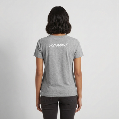 Frauen Premium T-Shirt - Grau meliert