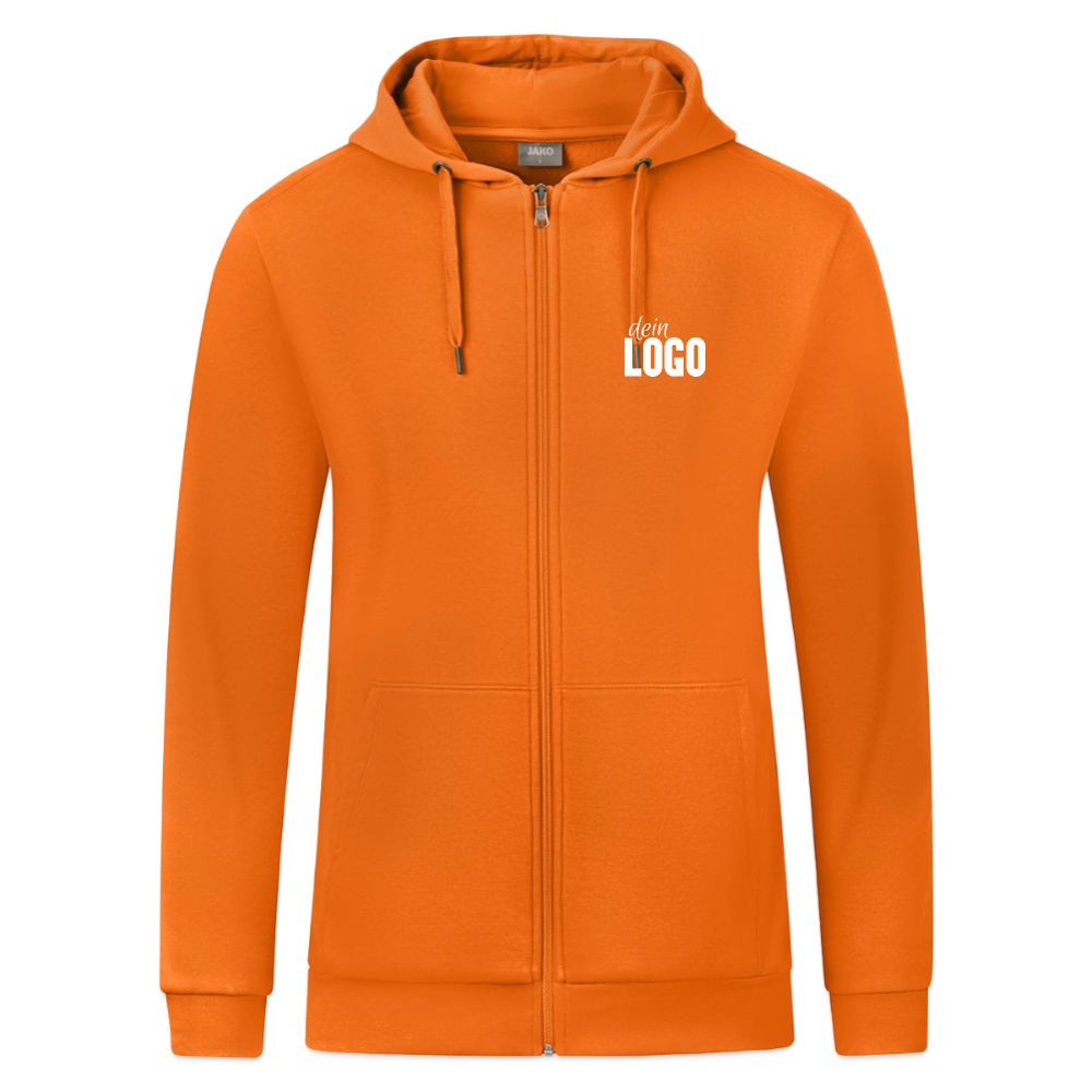 JAKO Männer Kapuzenjacke Organic - Neonorange