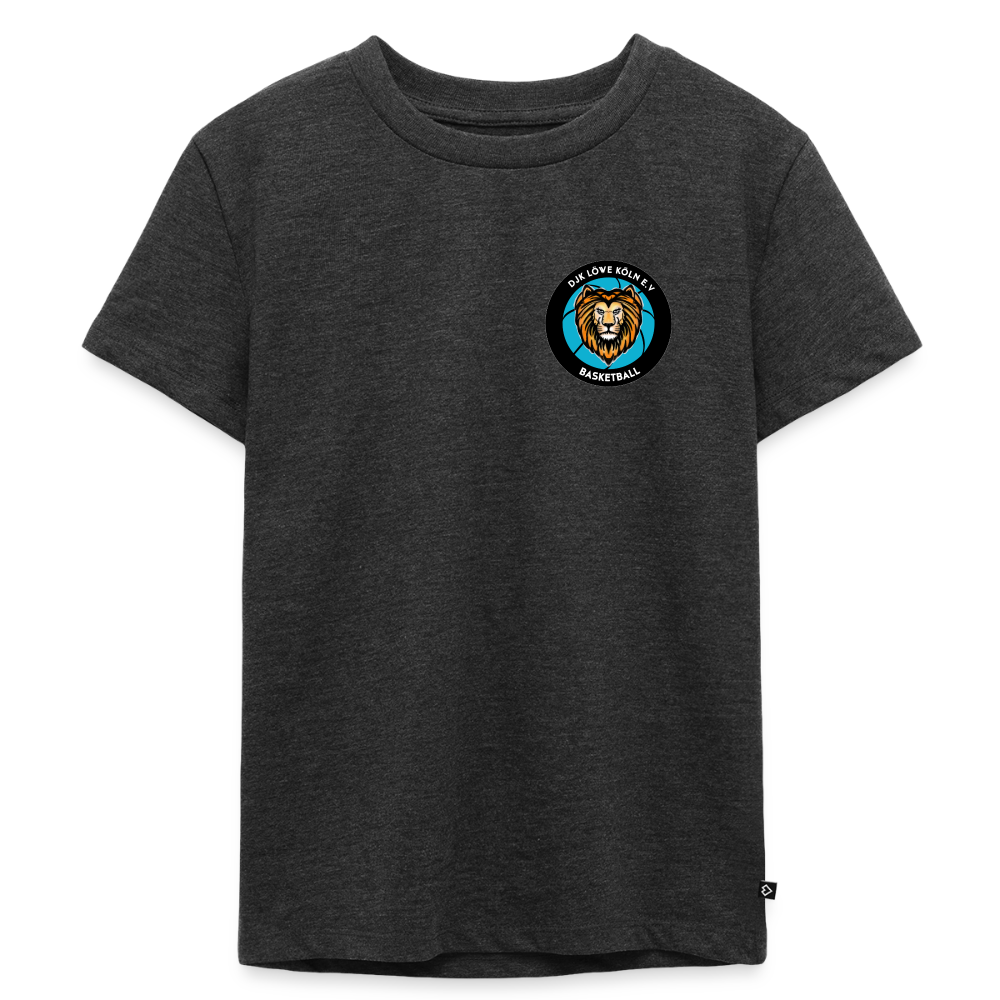 Kinder Premium T-Shirt - Anthrazit meliert
