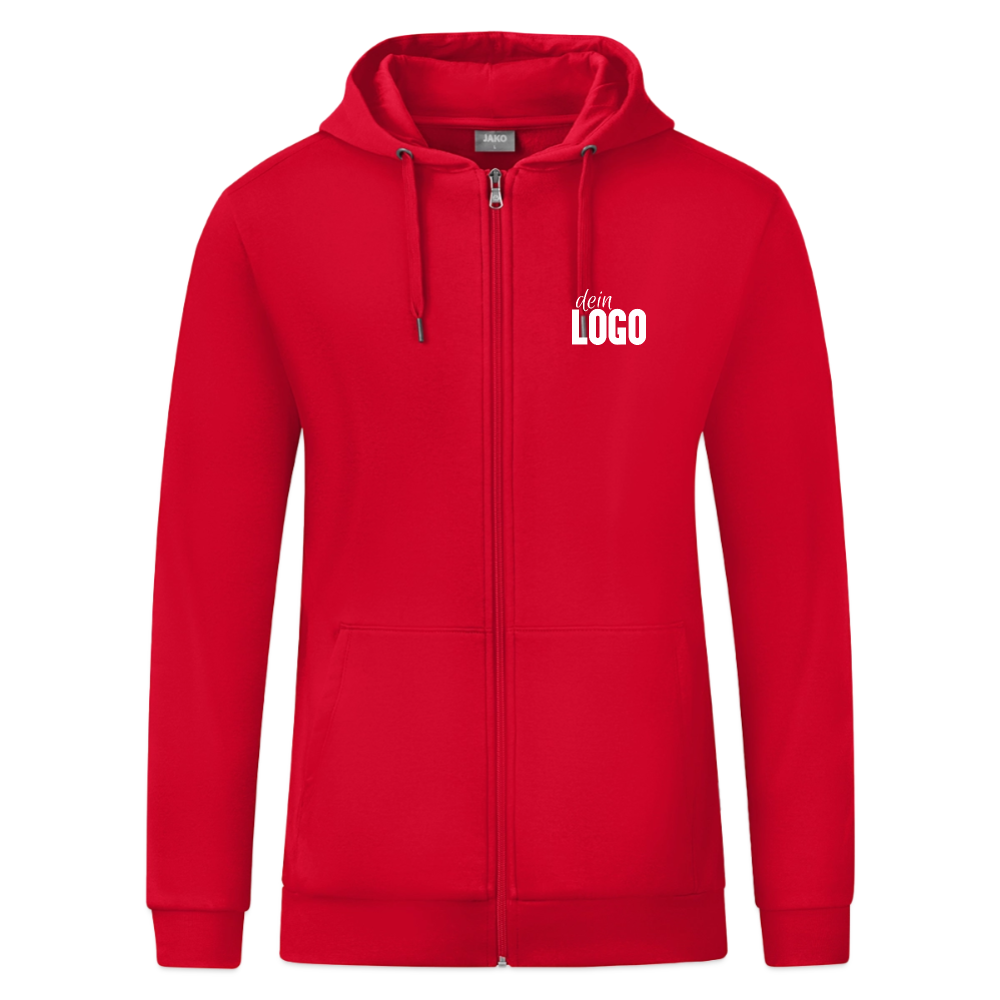 JAKO Kapuzenjacke Organic - Rot