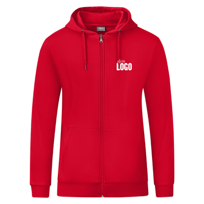 JAKO Kapuzenjacke Organic - Rot