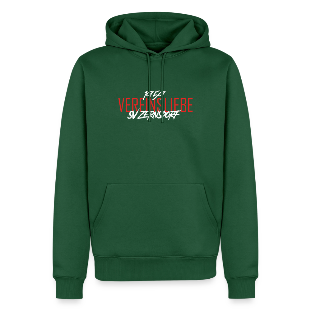 Männer Premium Hoodie - Flaschengrün
