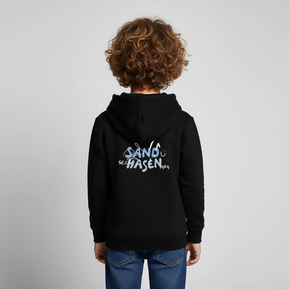 Kinder Premium Hoodie - Schwarz