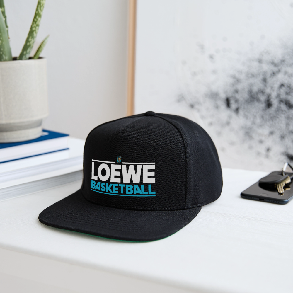 Snapback Cap - Schwarz/Schwarz