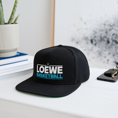Snapback Cap - Schwarz/Schwarz