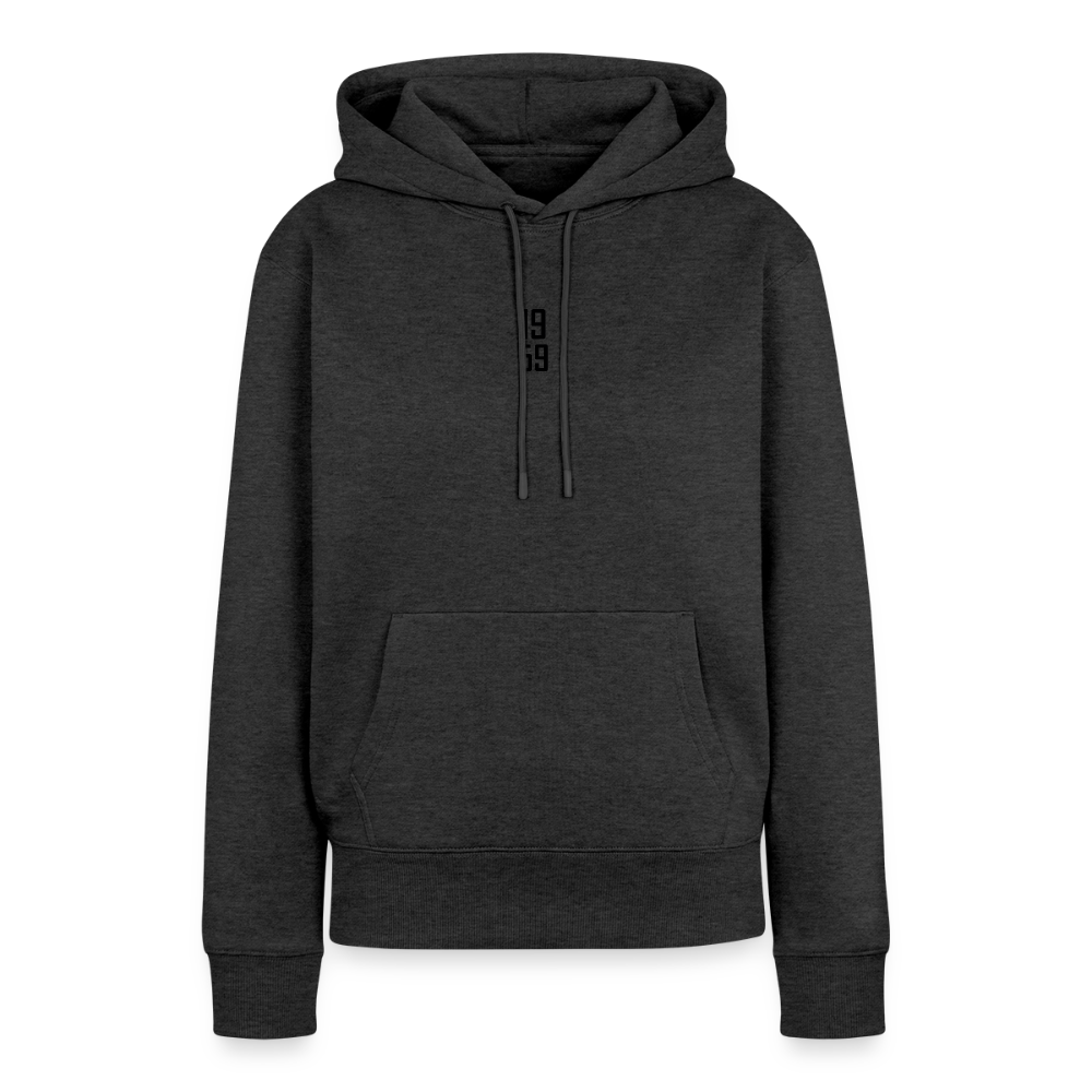 Frauen Premium Hoodie - Anthrazit meliert