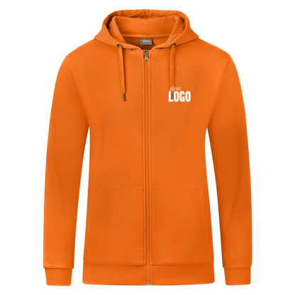JAKO Kapuzenjacke Organic - Neonorange