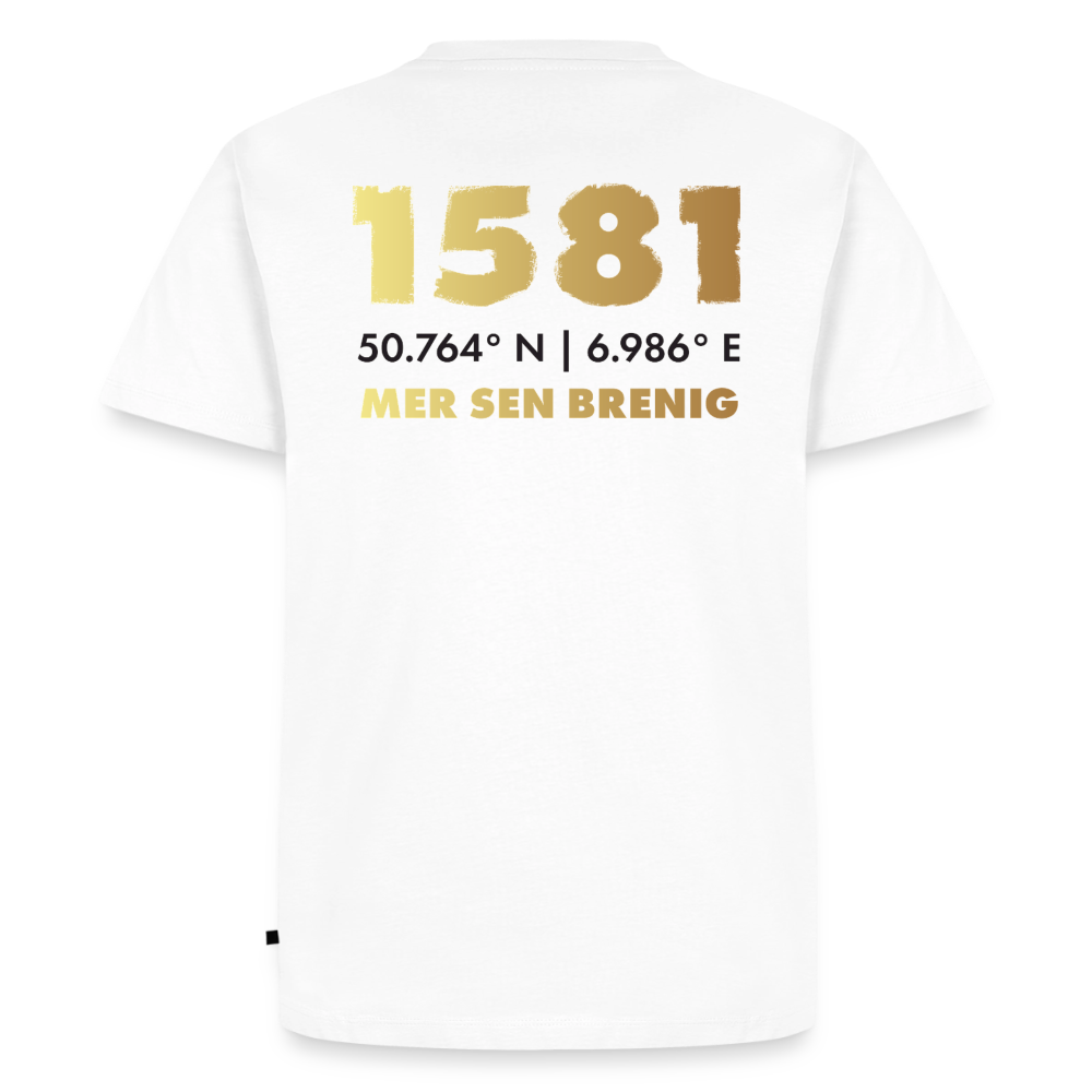 Jubiläums-Shirt Schützen Brenig, weiß NEU - Weiß