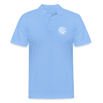 Männer Poloshirt - Himmelblau