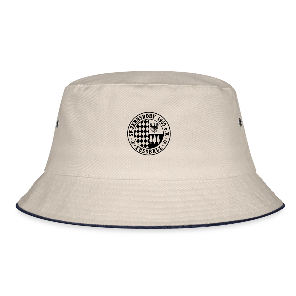 Bucket Hat - Natur/Navy