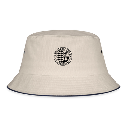 Bucket Hat - Natur/Navy