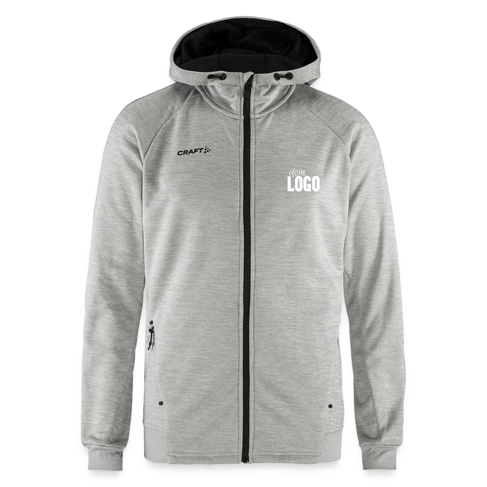 CRAFT ADV Unify Kapuzenjacke - Grau meliert