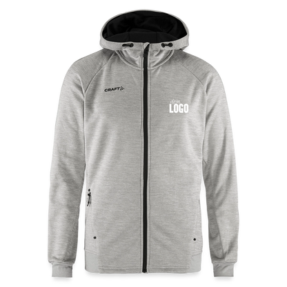 CRAFT ADV Unify Kapuzenjacke - Grau meliert