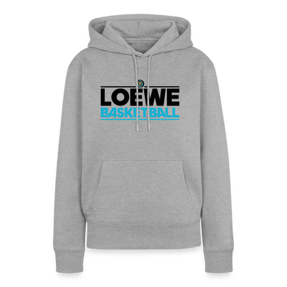 Frauen Premium Hoodie - Grau meliert
