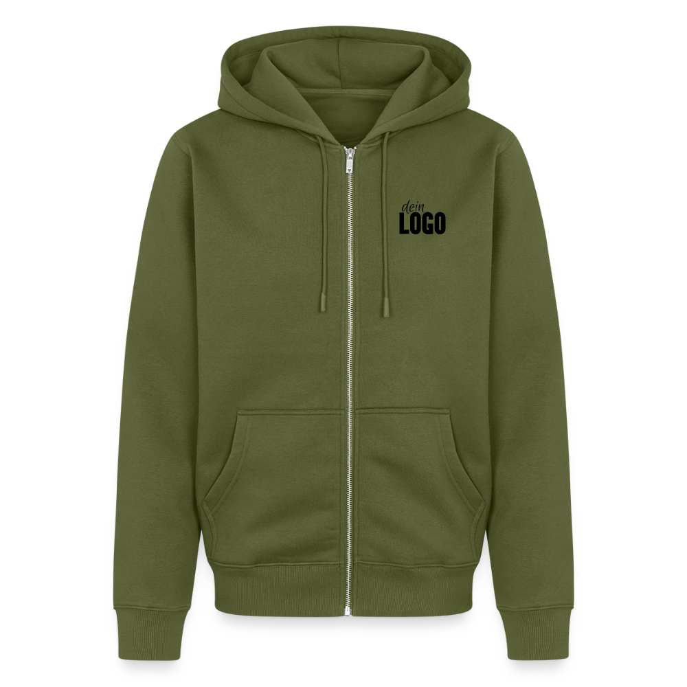 Männer Premium Kapuzenjacke - Khaki