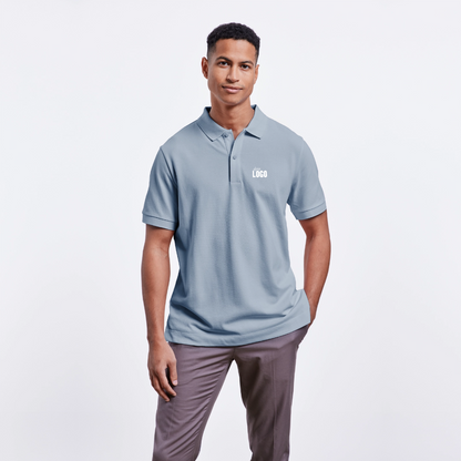 Unisex Bio-Poloshirt PREPSTER - sky Blue