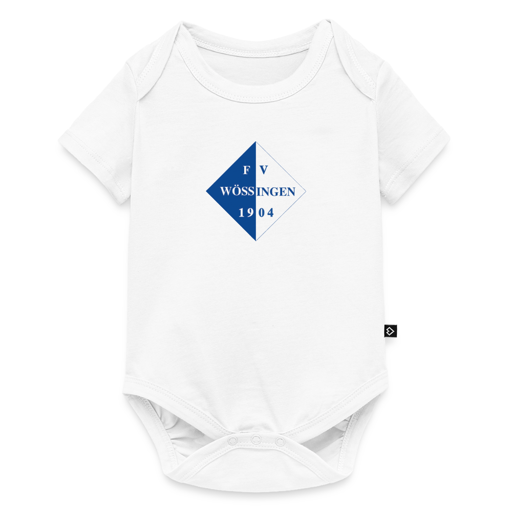 Baby Bio-Kurzarm-Body - Weiß