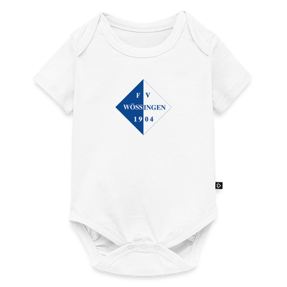 Baby Bio-Kurzarm-Body - Weiß
