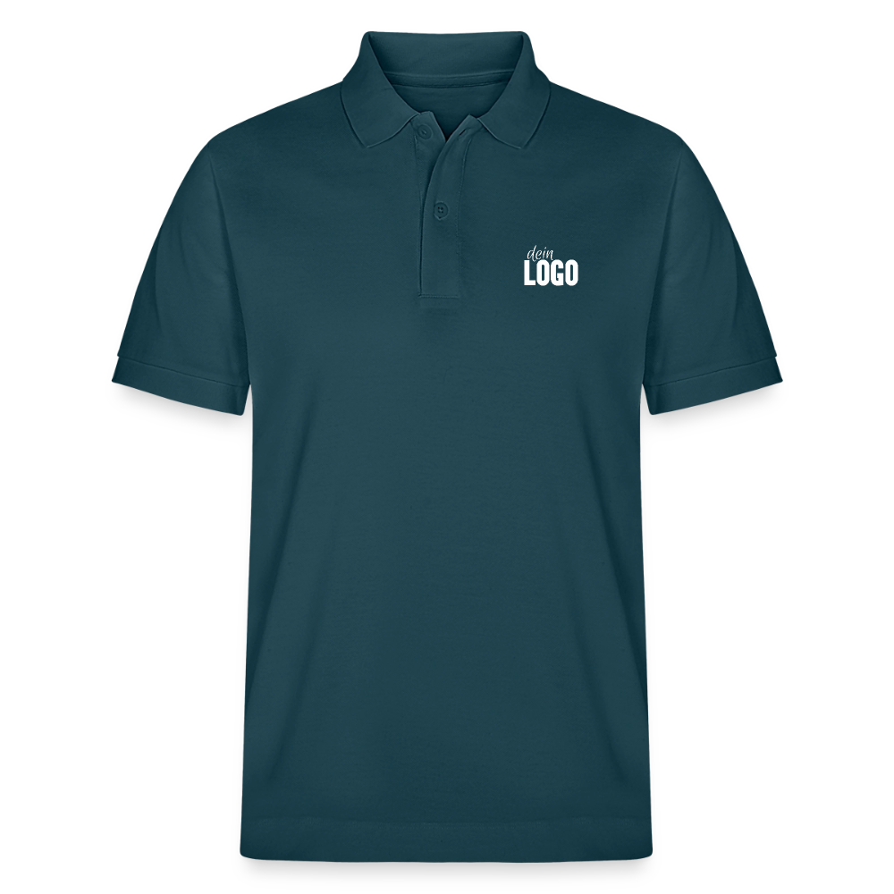 Unisex Bio-Poloshirt PREPSTER - Dunkles Petrol