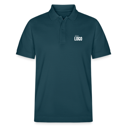 Unisex Bio-Poloshirt PREPSTER - Dunkles Petrol