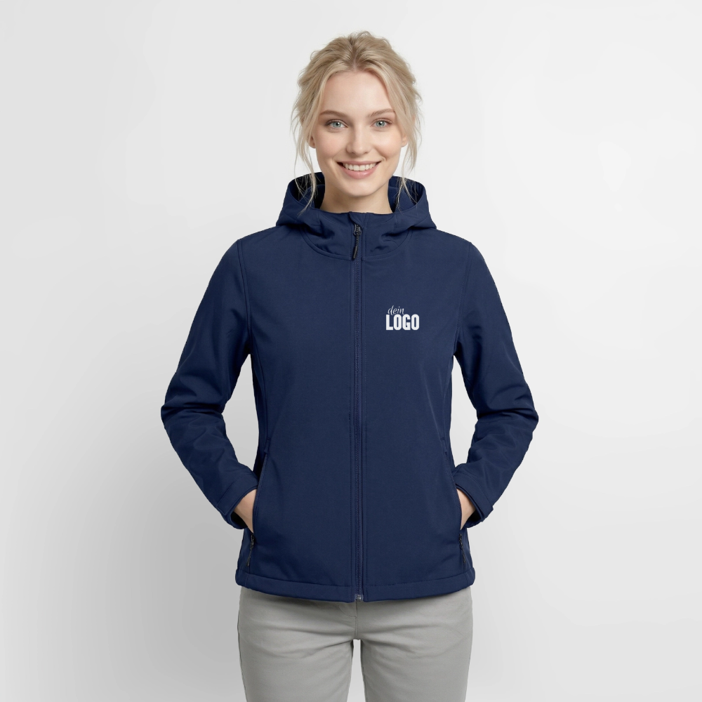 Frauen Recycelte Softshelljacke von Stanley/Stella - Navy