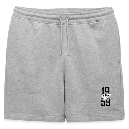 Männer Premium Organic Sweatshorts - Grau meliert