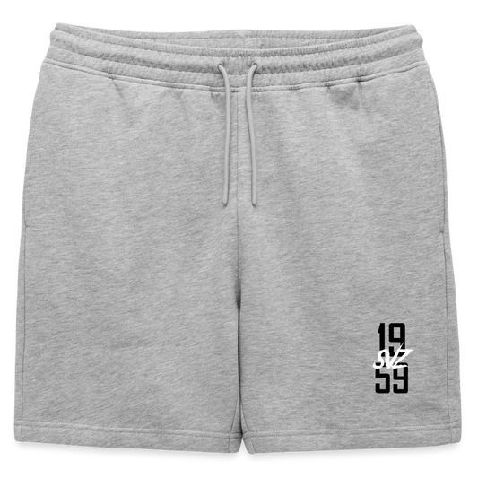 Männer Premium Organic Sweatshorts - Grau meliert