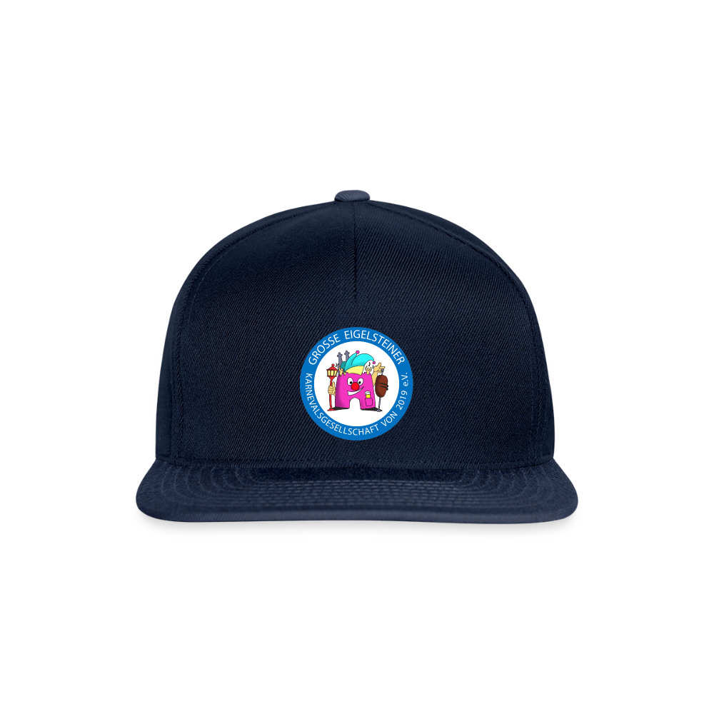 Snapback Cap - Navy/Navy