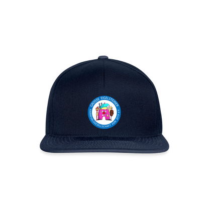 Snapback Cap - Navy/Navy